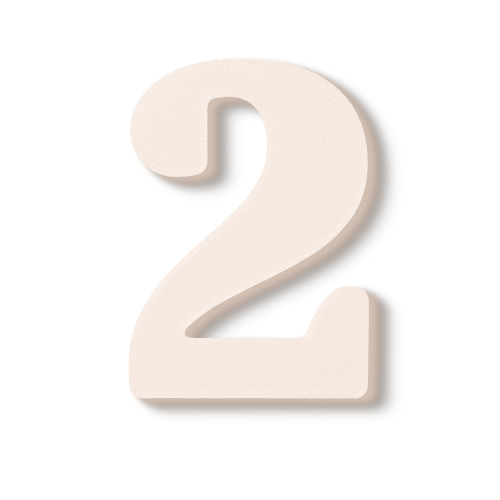 Block Font - Individual Numbers