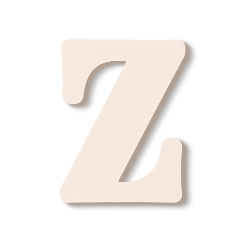 Block Font - Individual Letters