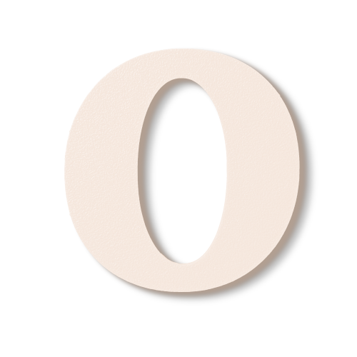 Block Font - Individual Letters