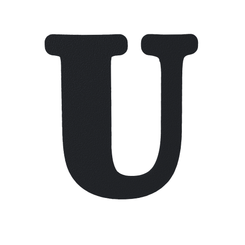 Block Font - Individual Letters