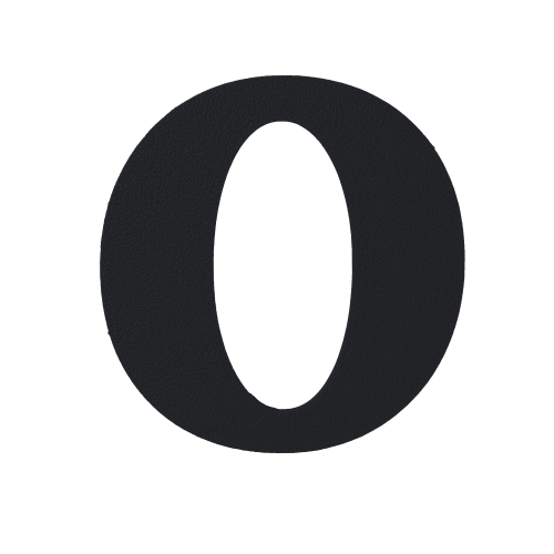 Block Font - Individual Letters