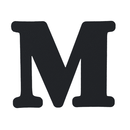 Block Font - Individual Letters