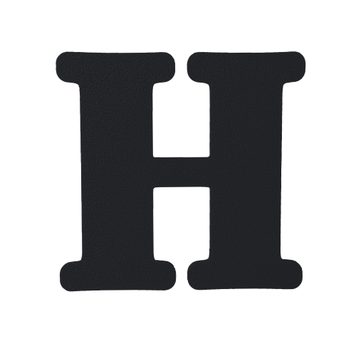 Block Font - Individual Letters