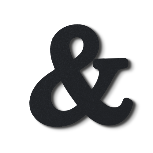 Block Font - Individual Special Characters