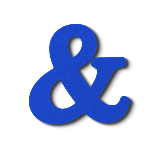 Block Font - Individual Special Characters