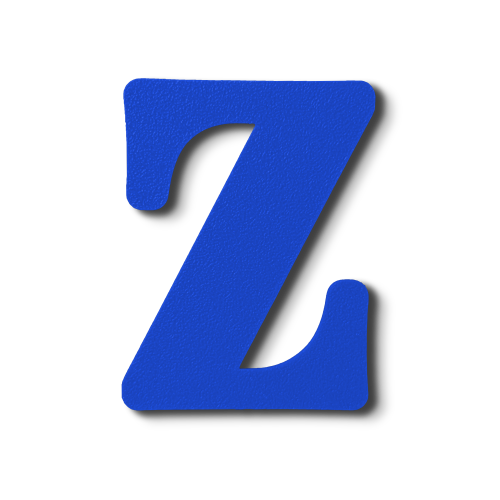 Block Font - Individual Letters