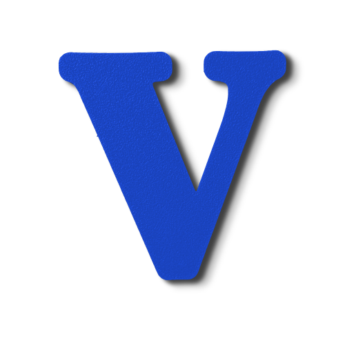 Block Font - Individual Letters