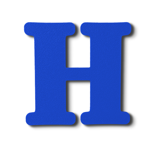 Block Font - Individual Letters