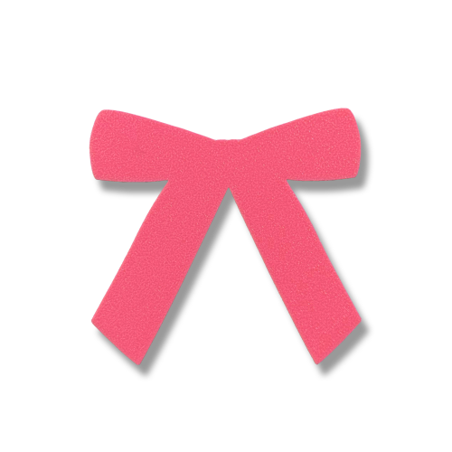 Bow hot pink