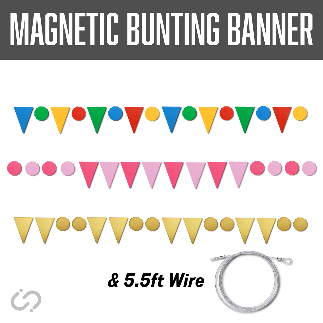 Magnetic Bunting Banner