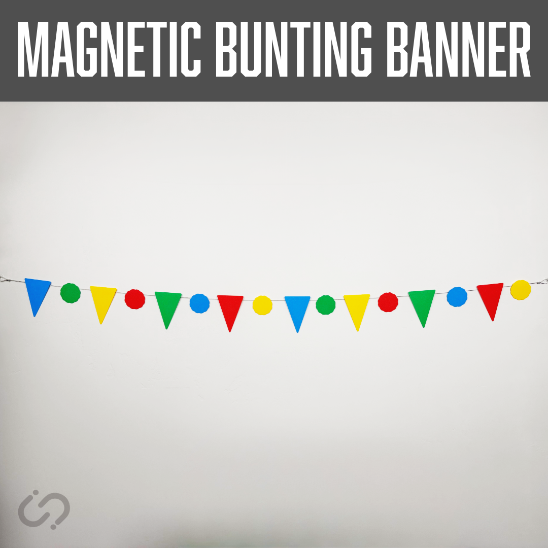 Magnetic Bunting Banner