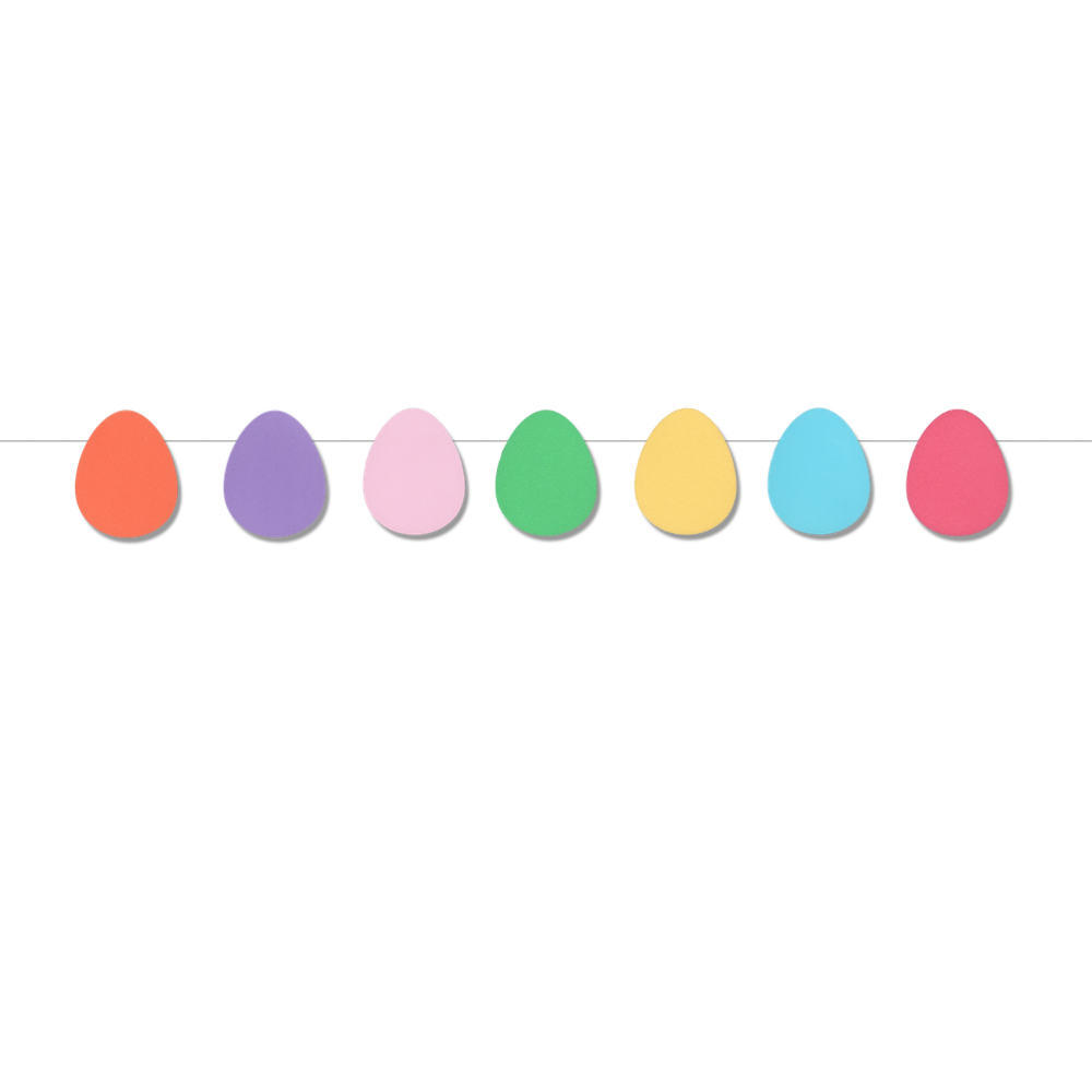 Solid Easter Egg Set