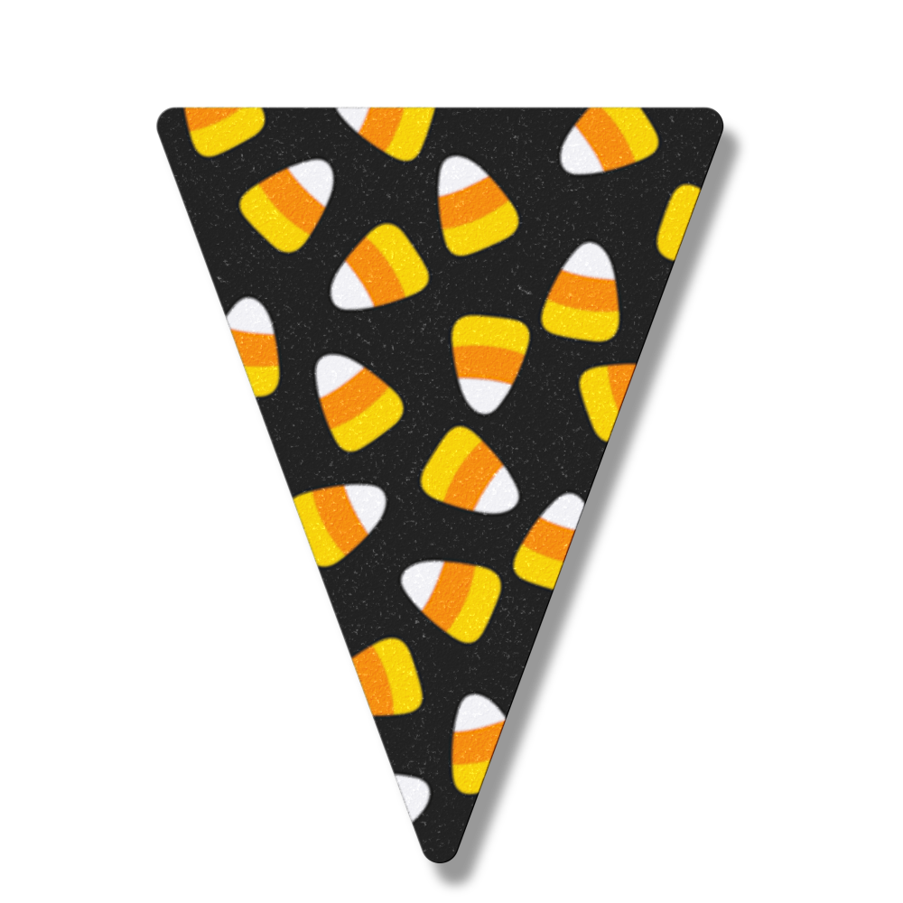 Candy Corn Pennant Set