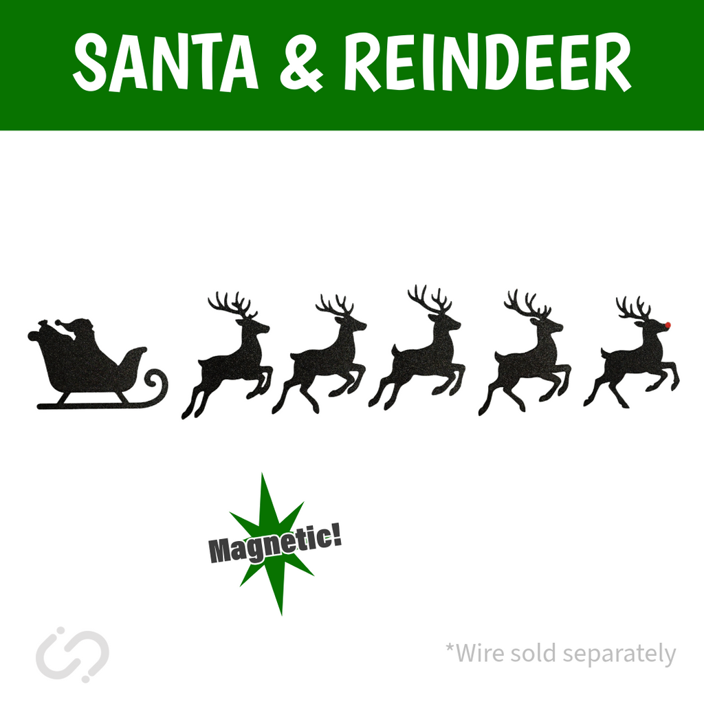 Santa's Sleigh & Reindeer