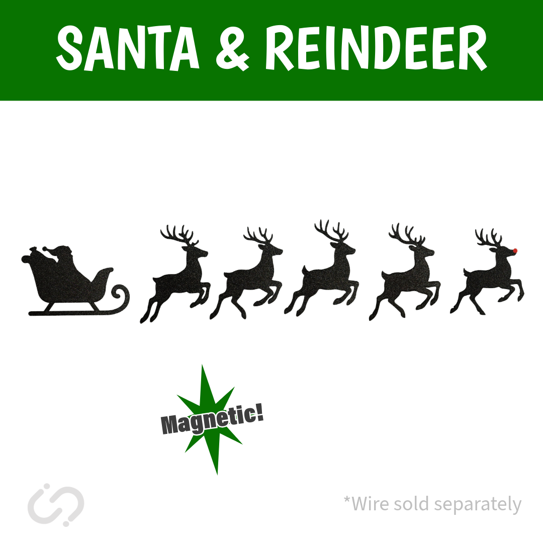 Santa's Sleigh & Reindeer