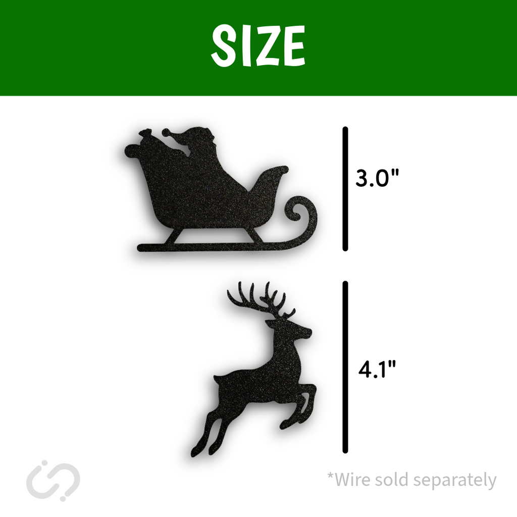 Santa's Sleigh & Reindeer