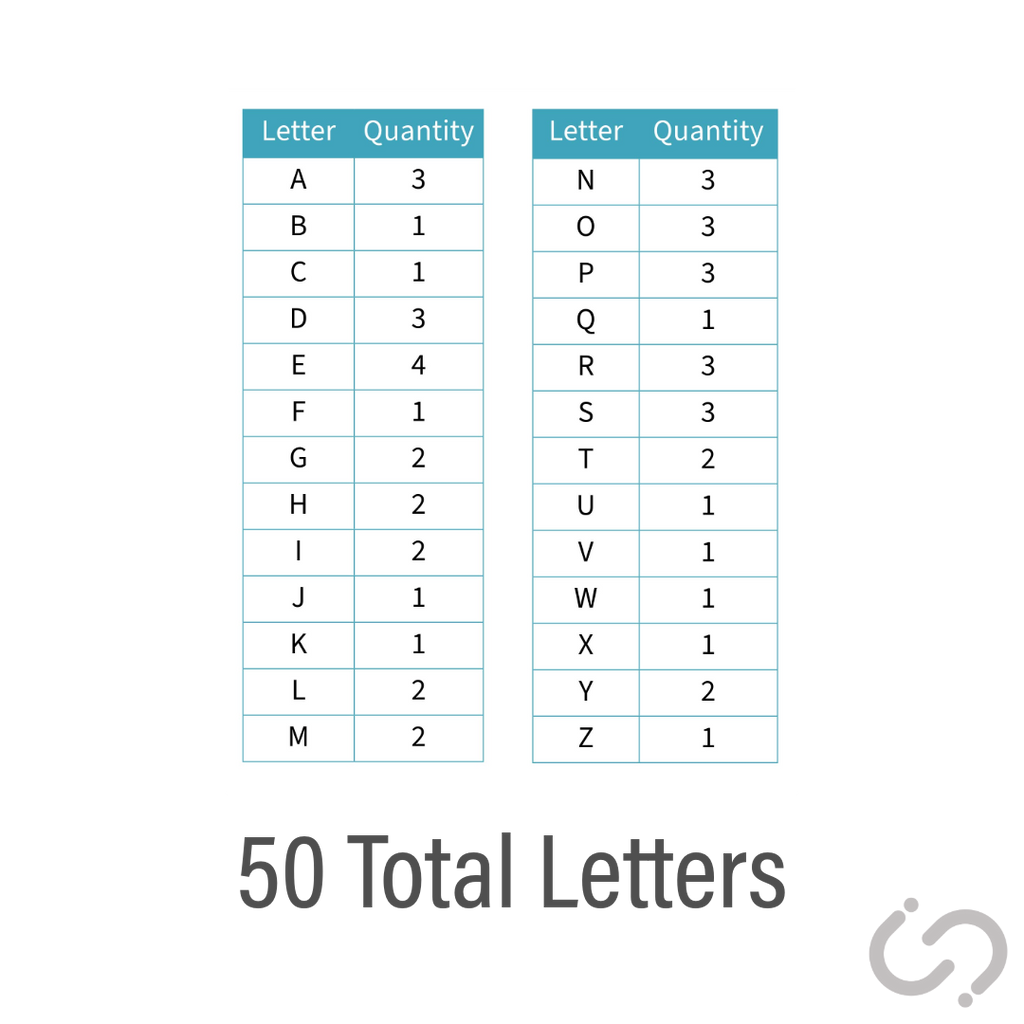 Script Font - 50 Pack