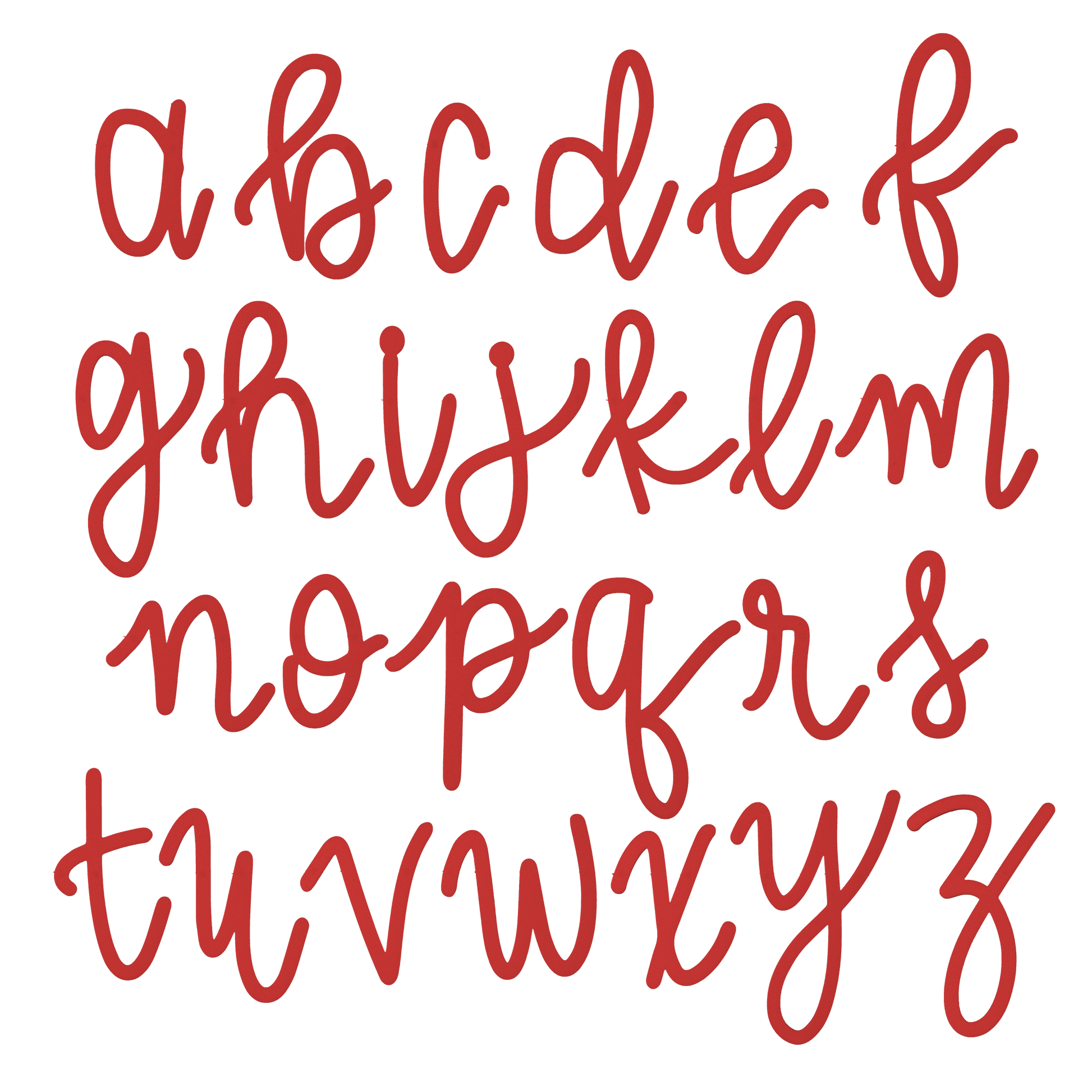 Cursive Font (50)
