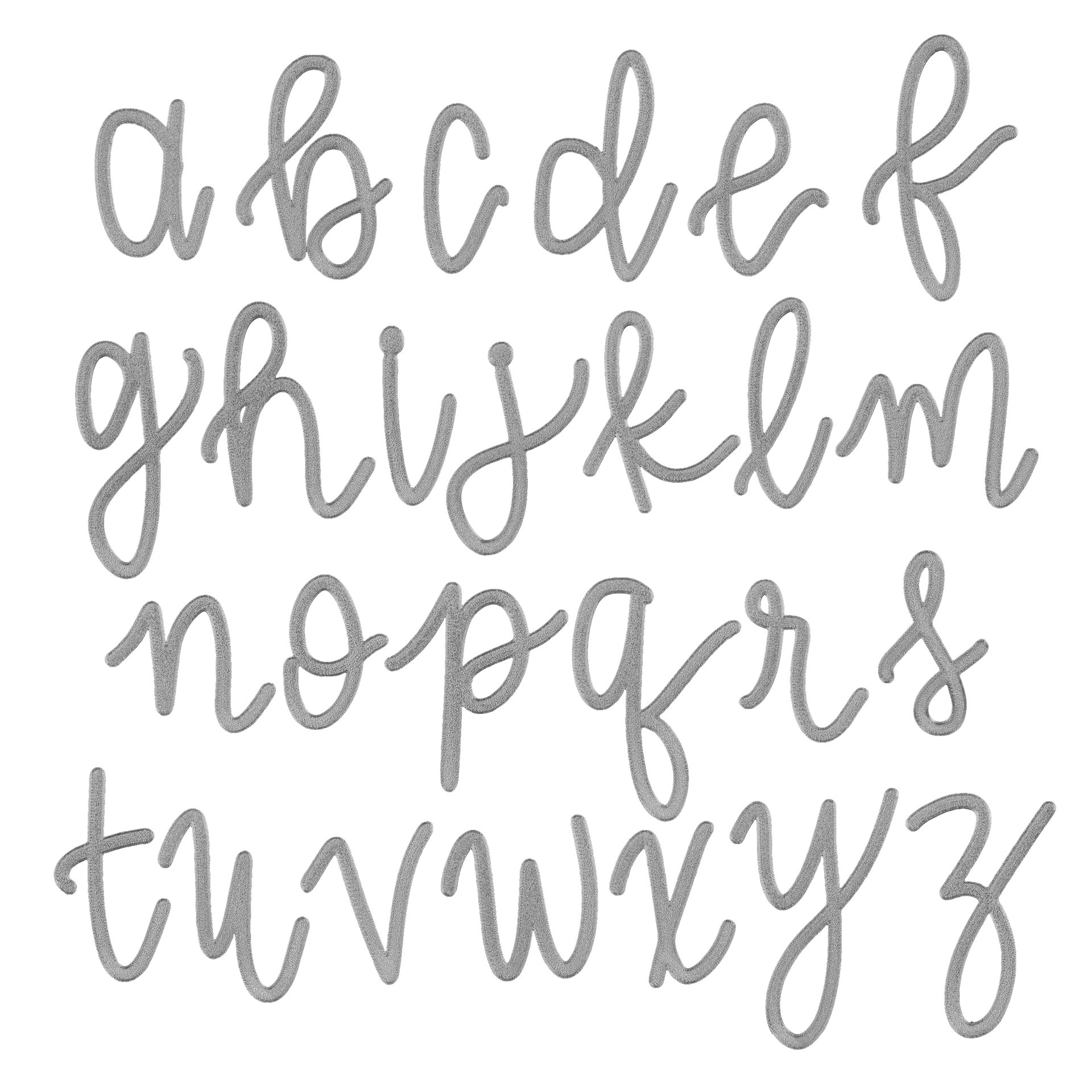 Script Font - 50 Pack