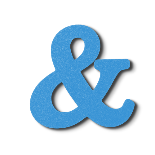 Individual Special Characters - Block Font