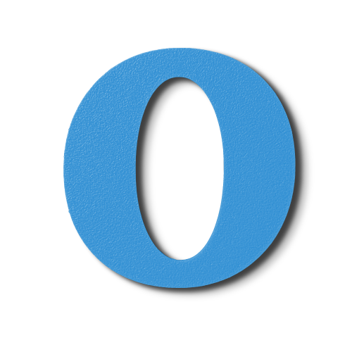 Block Font - Individual Letters