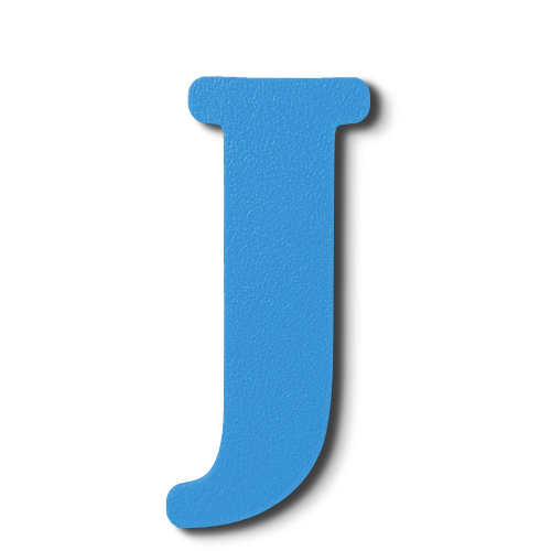 Block Font - Individual Letters