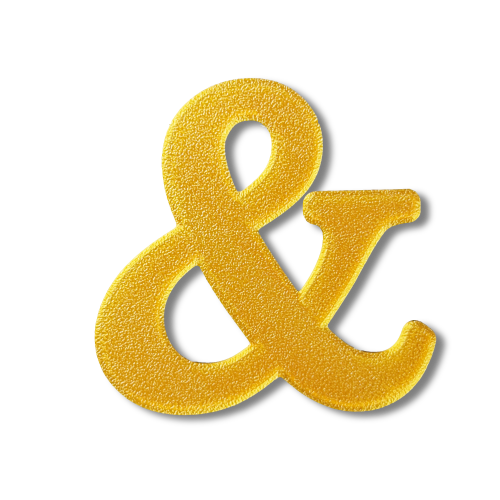 Block Font - Individual Special Characters