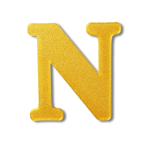 Block Font - Individual Letters