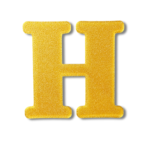 Block Font - Individual Letters