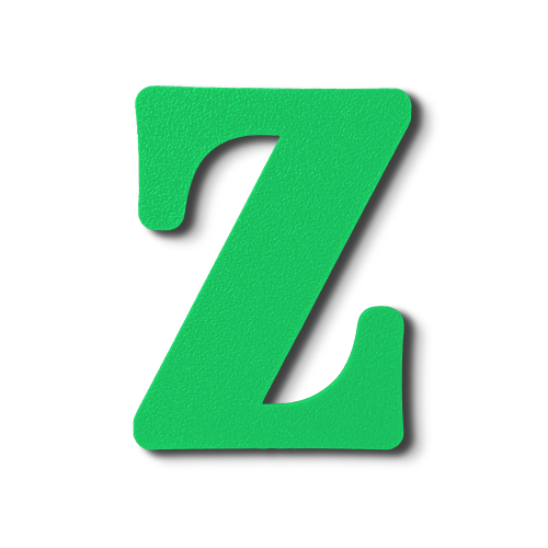 Block Font - Individual Letters