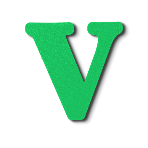 Block Font - Individual Letters