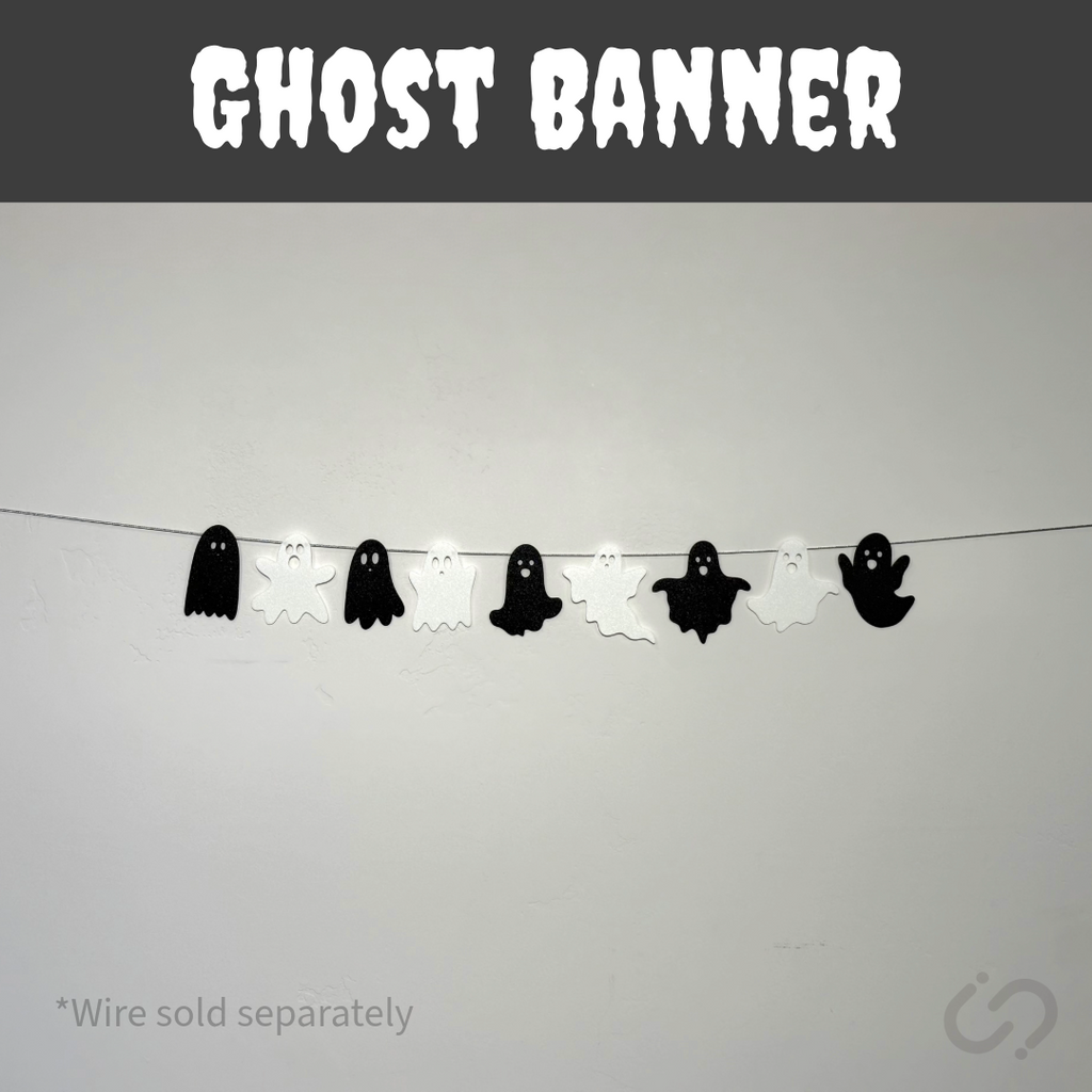 Halloween Ghosts Banner