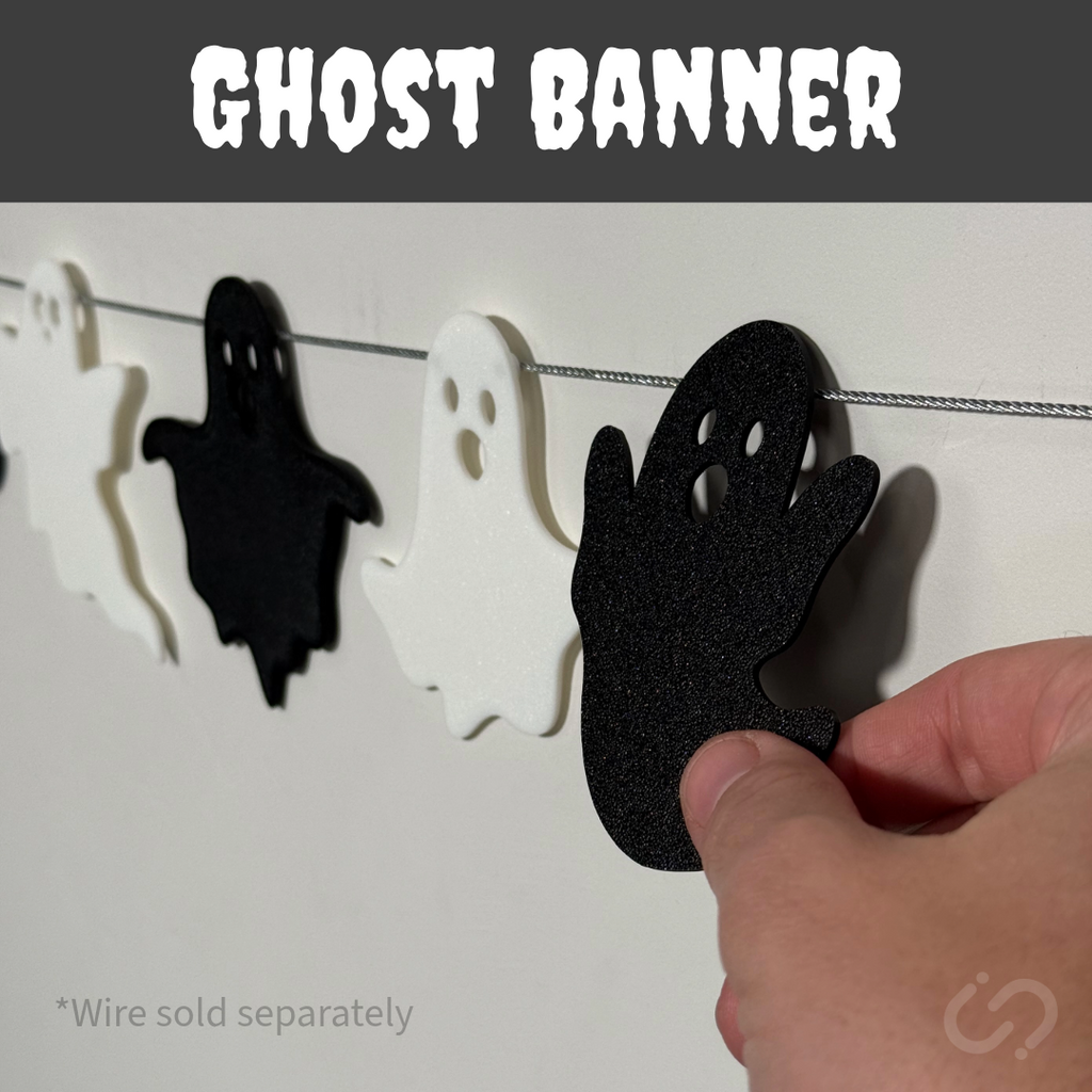 Halloween Ghosts Banner