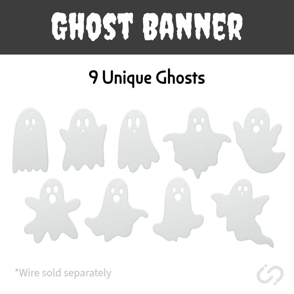 Halloween Ghosts Banner