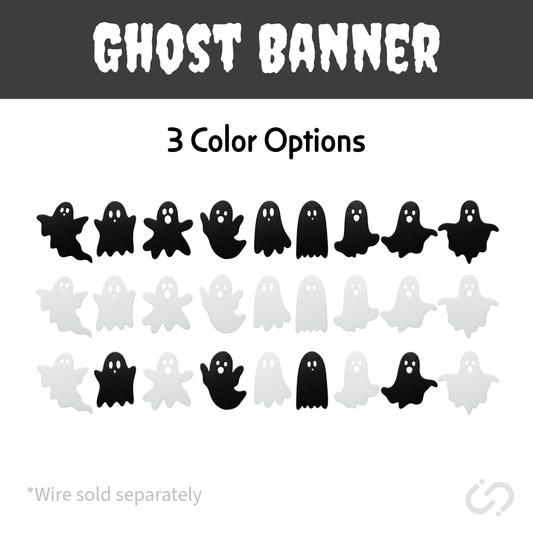 Halloween Ghosts Banner