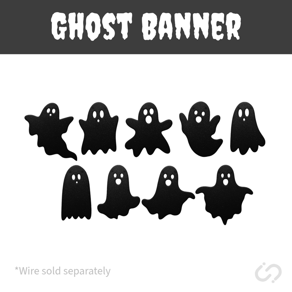 Halloween Ghosts Banner