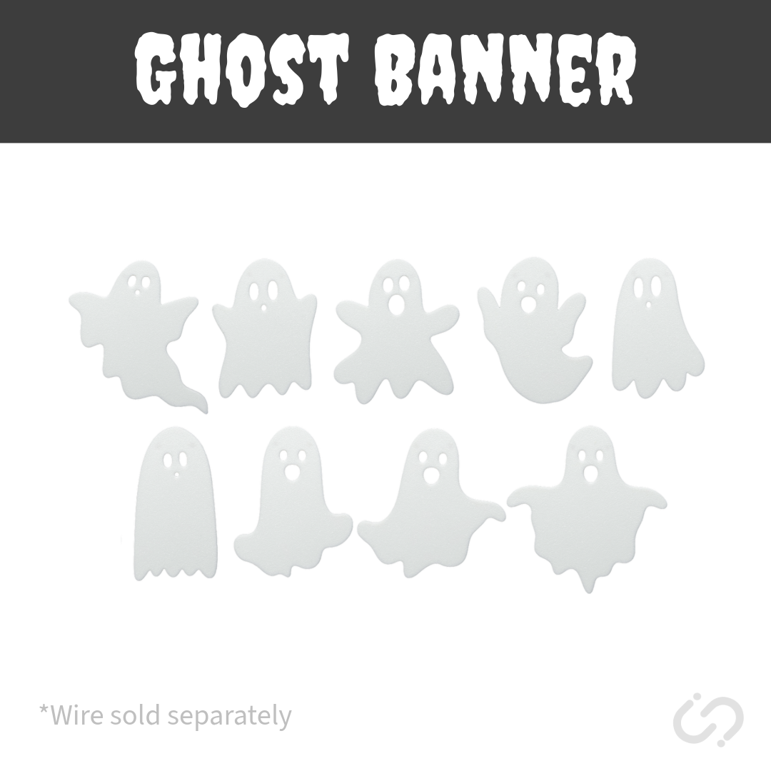 Halloween Ghosts Banner