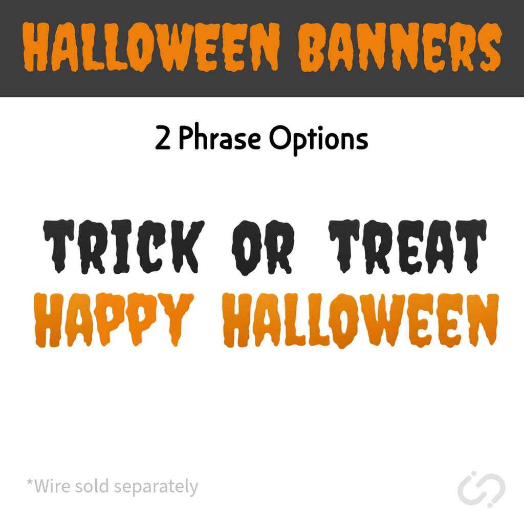 Halloween Phrase Banners