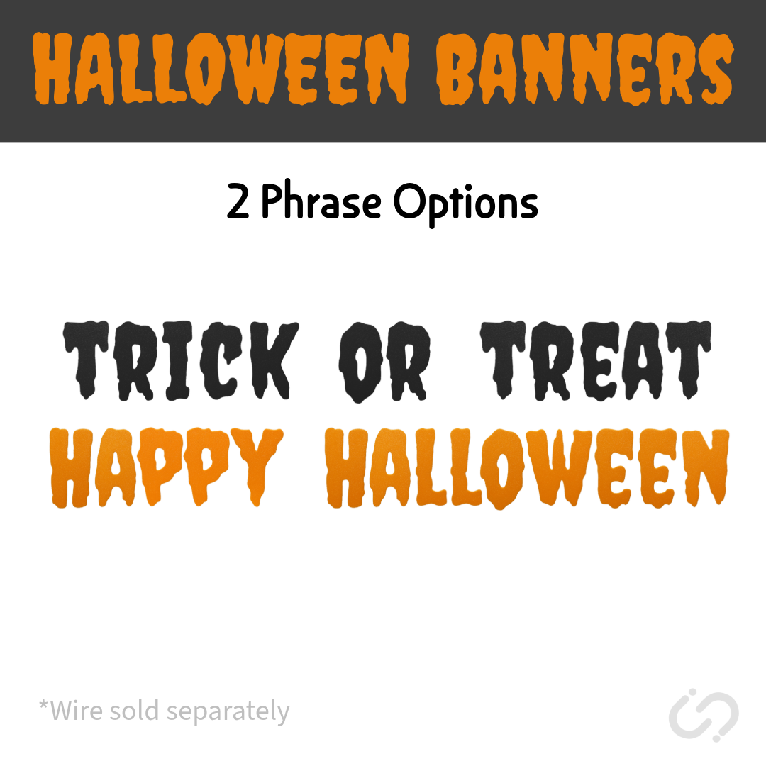 Halloween Phrase Banners