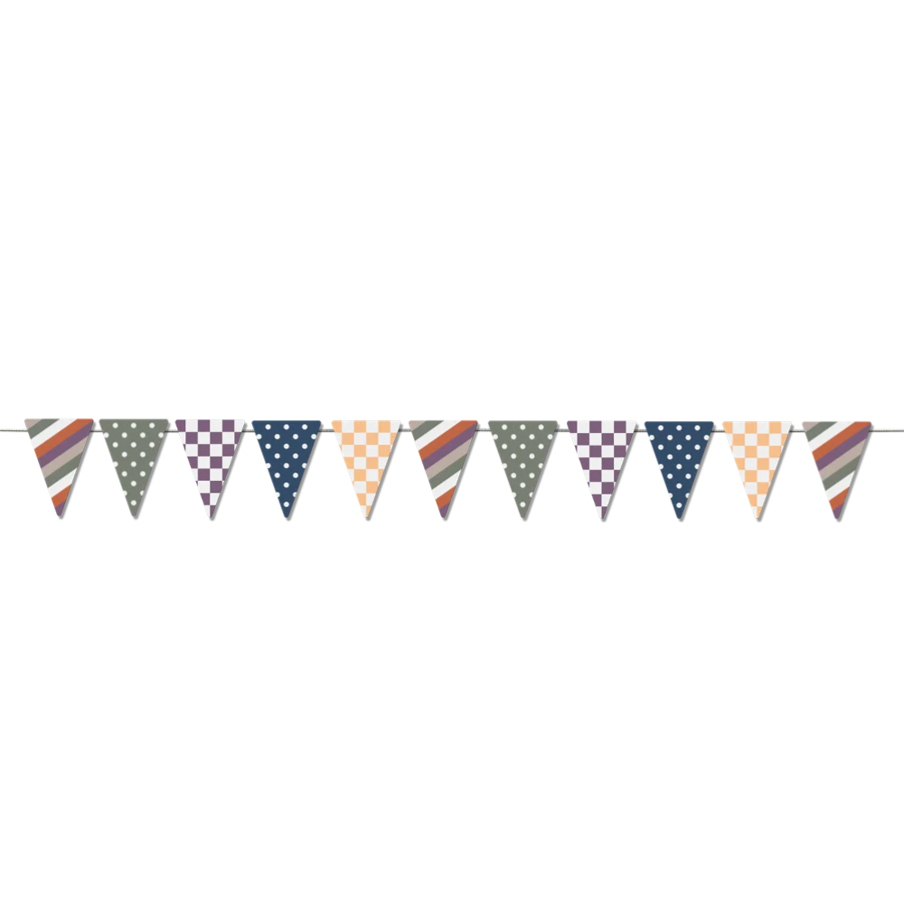 Harvest Hues Pennant Set