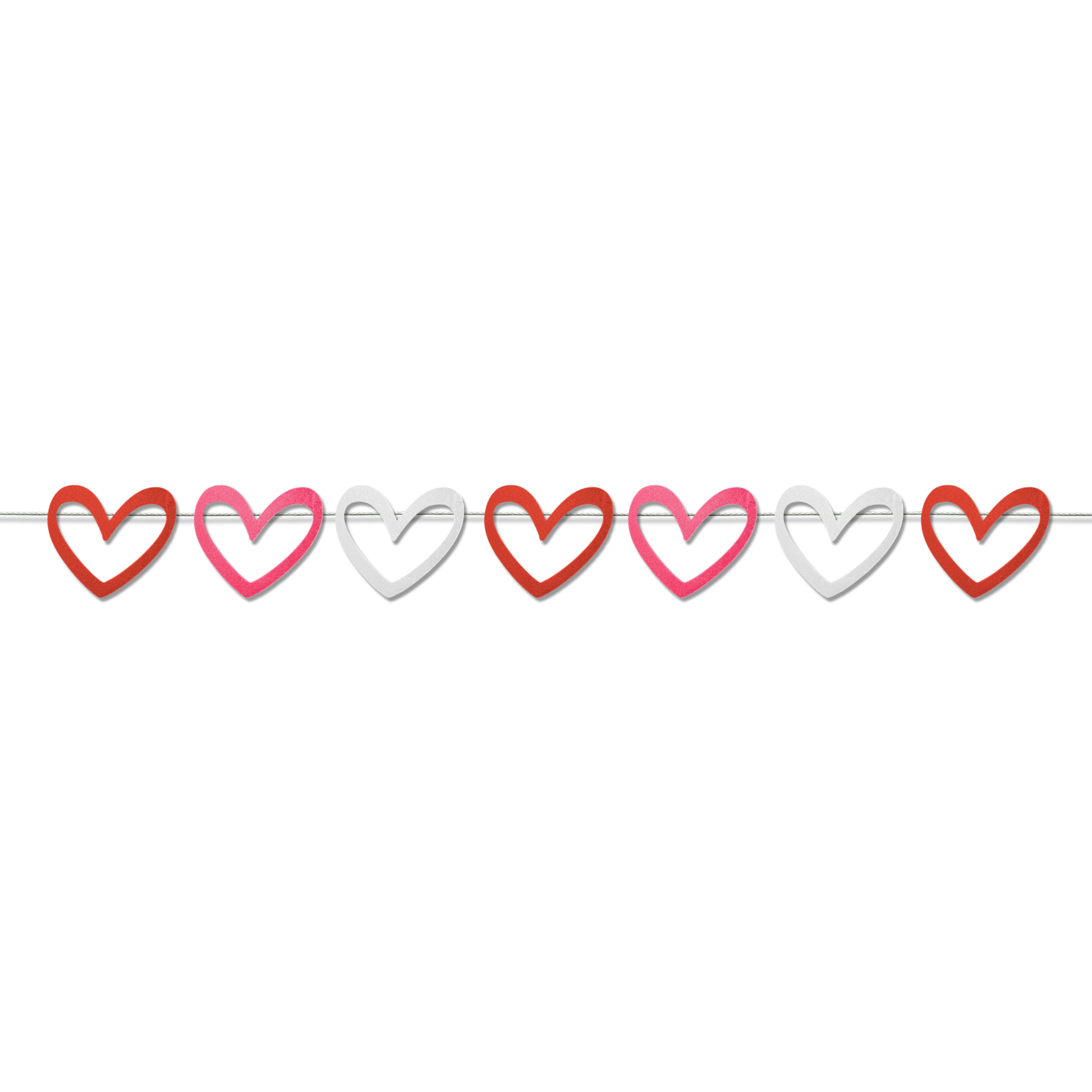 Heart outline set