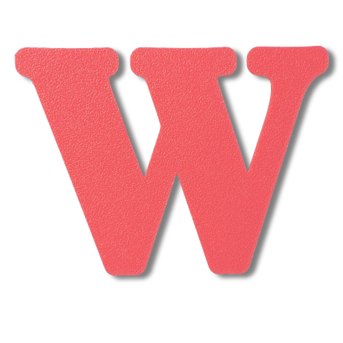 Block Font - Individual Letters