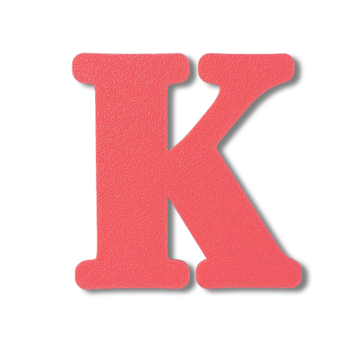 Block Font - Individual Letters