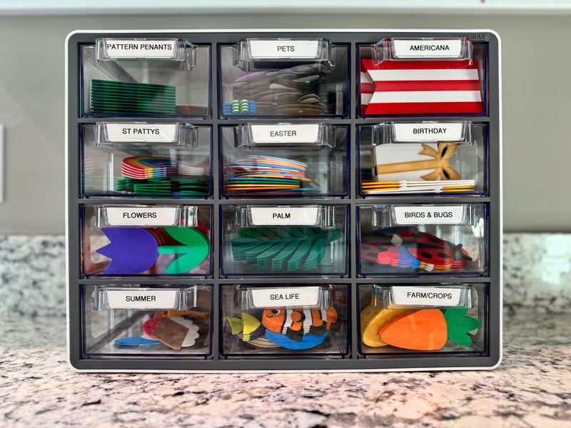 12 Drawer Cabinet
