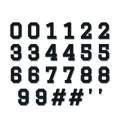 Varsity Font - Numbers Pack