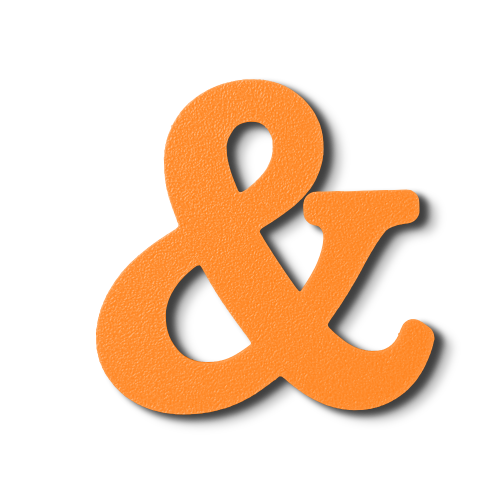 Individual Special Characters - Block Font