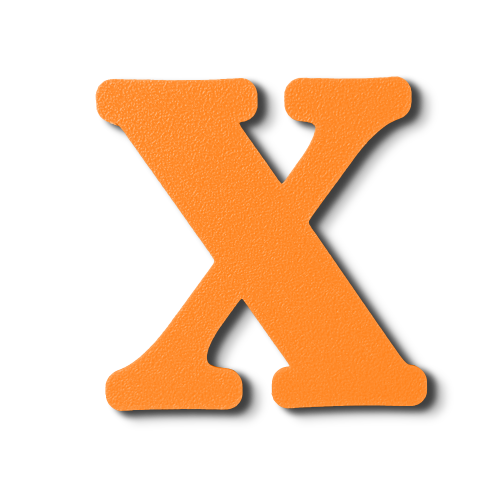 Block Font - Individual Letters