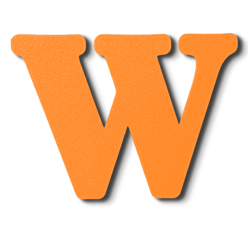 Block Font - Individual Letters