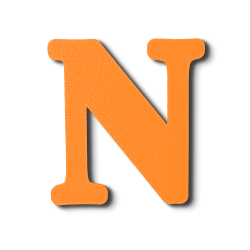 Block Font - Individual Letters