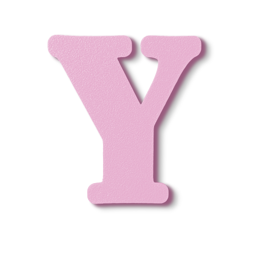 Individual Letters - Block Font